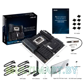 Материнская плата ASUS Pro WS WRX80E-SAGE SE WIFI II картинка 6